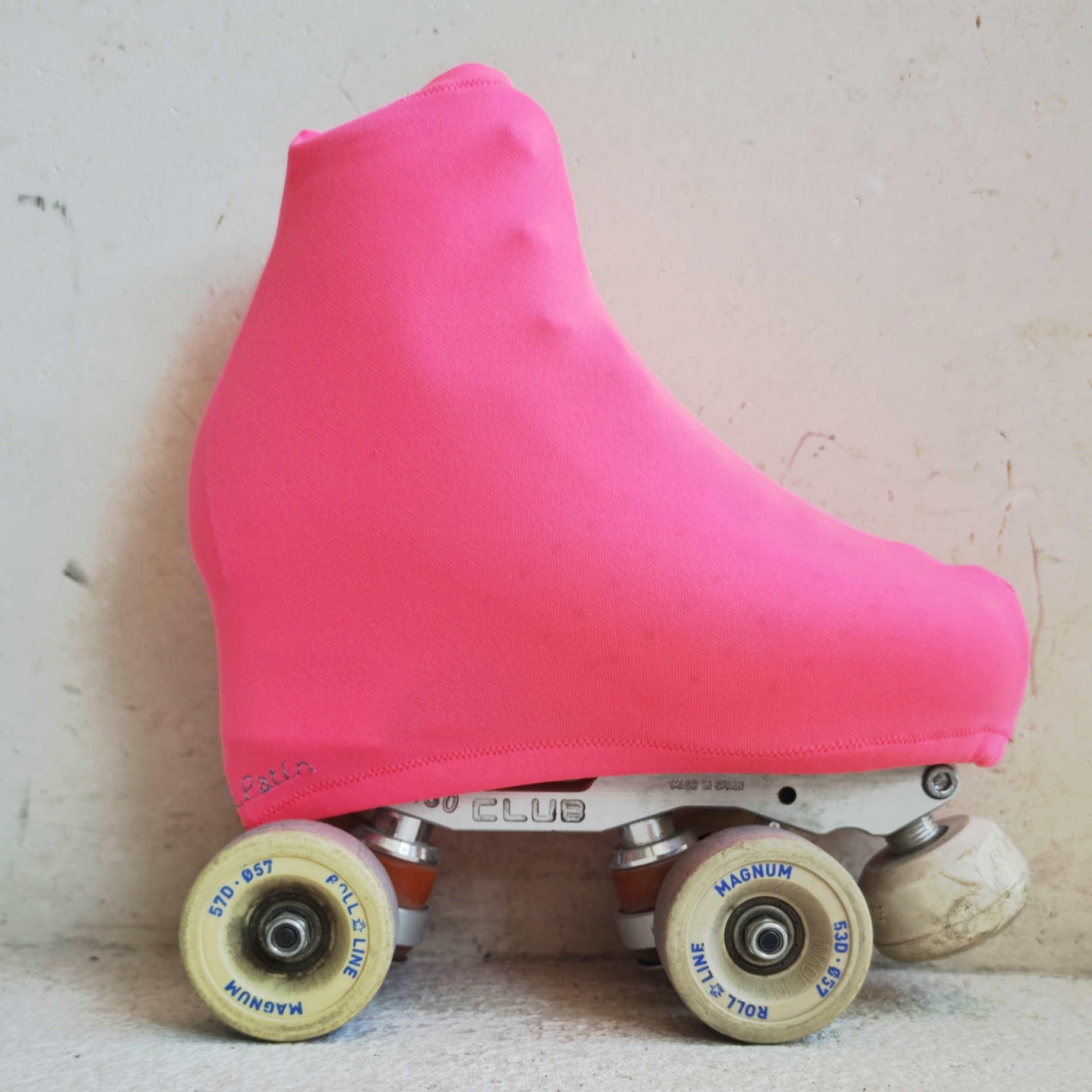 Neopreno rosa fosforito – Fundas de Patín